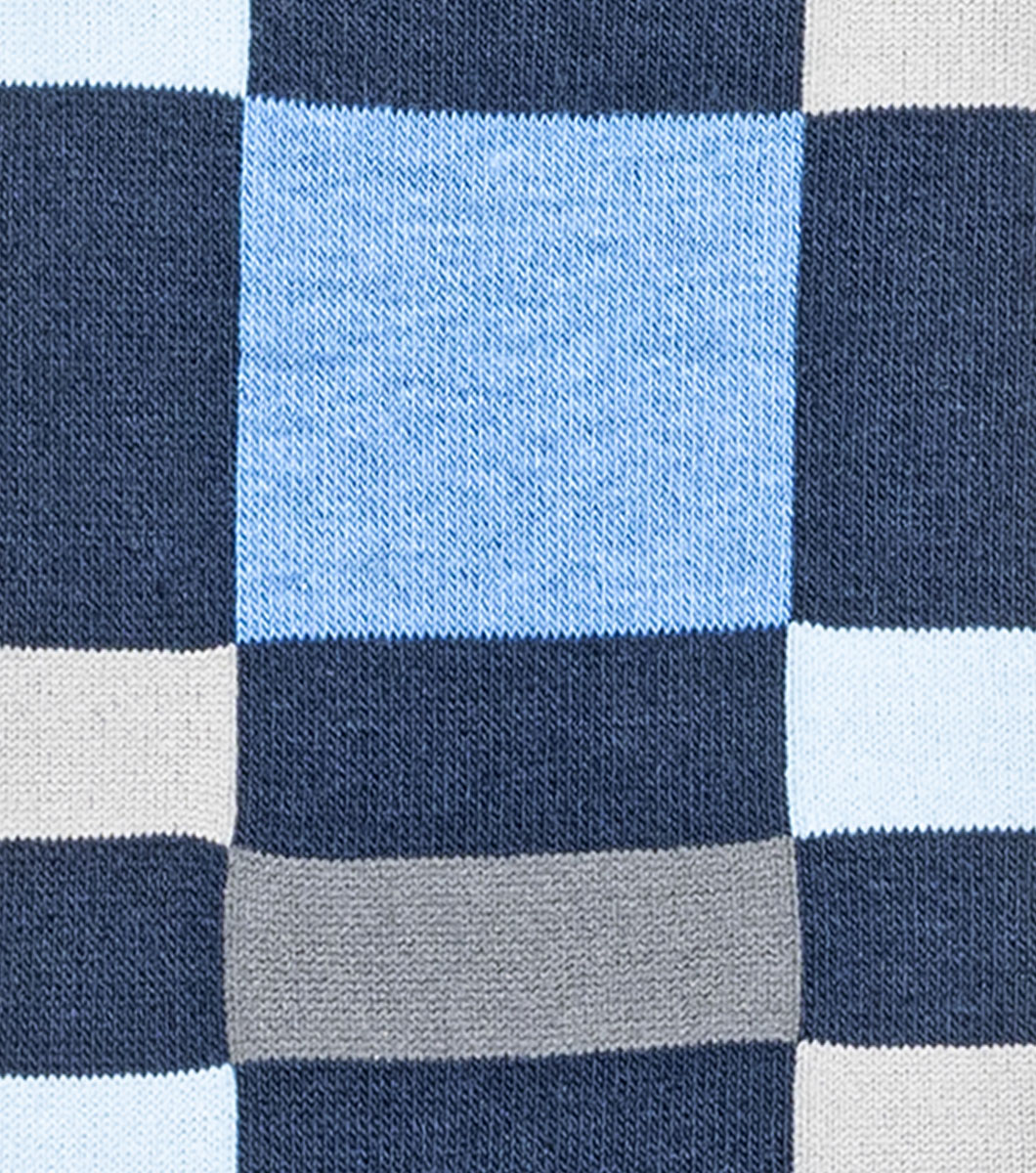 Split-Stripes in Blue Multi, View 4