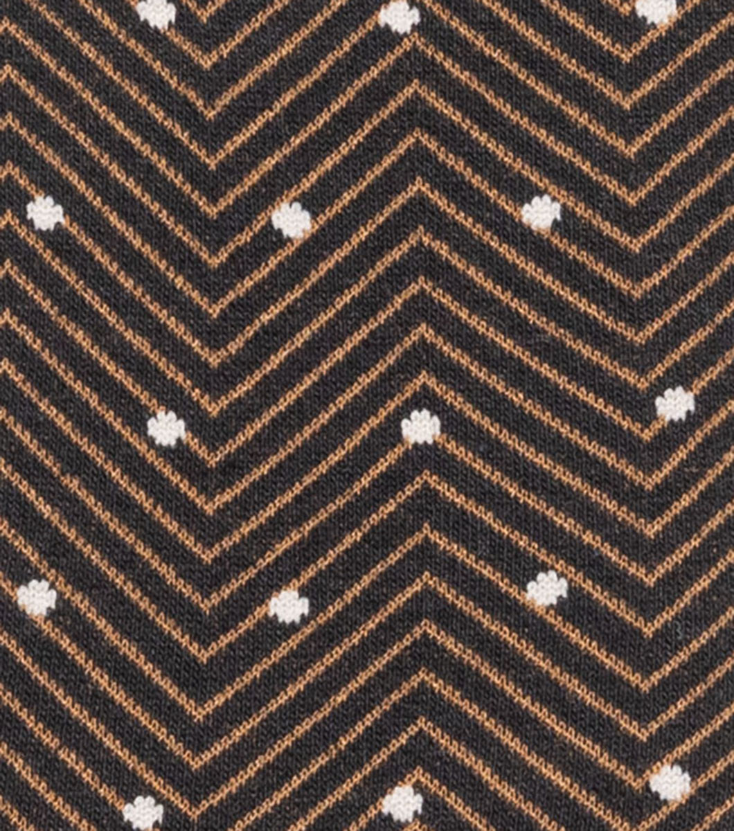 Chevron Dots in Black Multi, View 4