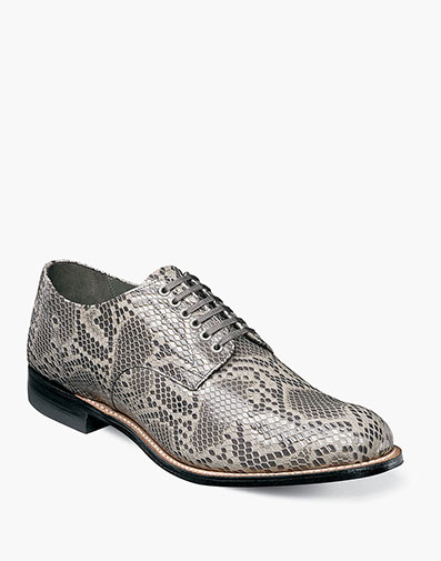 Madison Python Plain Toe Oxford in Gray for $130.00