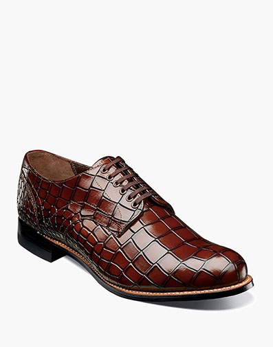 Madison Plain Toe Oxford in Cognac for $130.00
