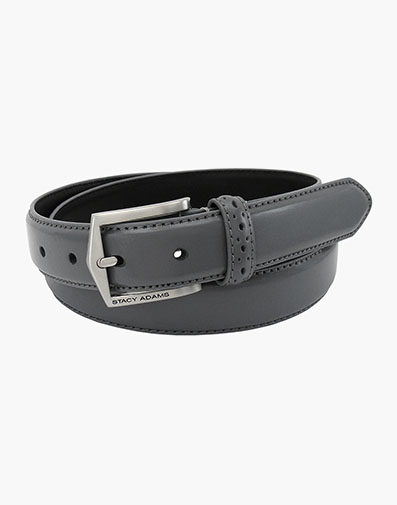 Pinseal XL Perf Strap Belt in Gray for $$40.00