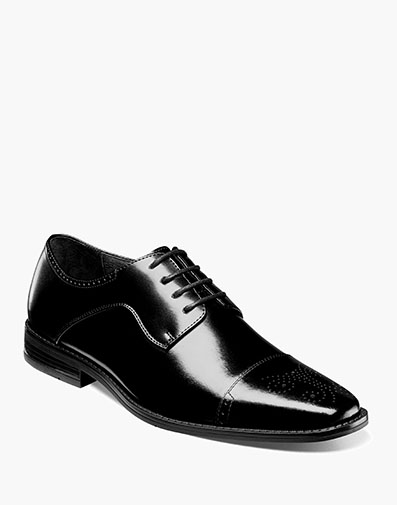 Kenway Cap Toe Oxford in Black for $$80.00