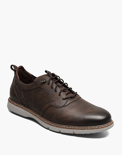 Score Plain Toe Elastic Lace Up in Brown CH for $$59.99