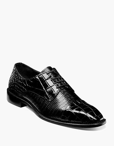 Talarico Leather Sole Cap Toe Oxford in Black for $69.90