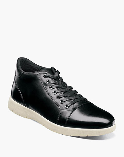 Harlow Mid Lace Up Sneaker in Black for $84.90