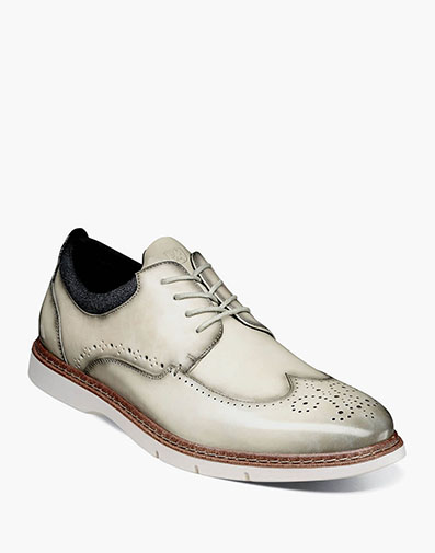 Synergy Wingtip Oxford in Ice for $105.00