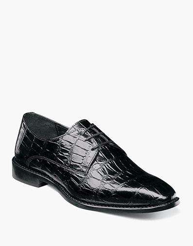 Torres Leather Sole Plain Toe Oxford in Black for $100.00