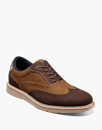 Swift Wingtip Lace Up in Brown Multi for $64.90