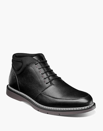 Slade Moc Toe Lace Up Boot in Black Tumbled for $94.90