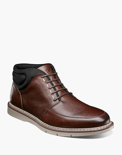 Slade Moc Toe Lace Up Boot in Brown Tumbled for $$49.90