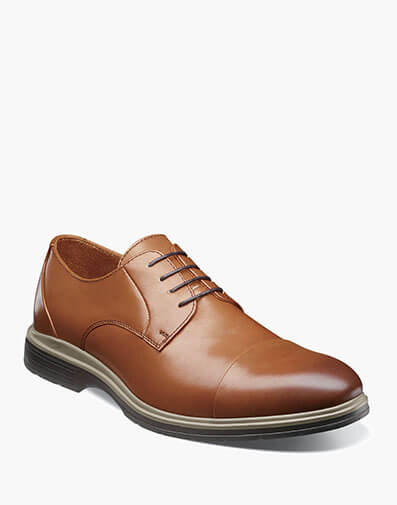 TEVEN Cap Toe Lace Up in Sienna.