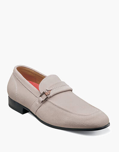 Quillan Moc Toe Ornament Slip On in Chalk for $$49.90