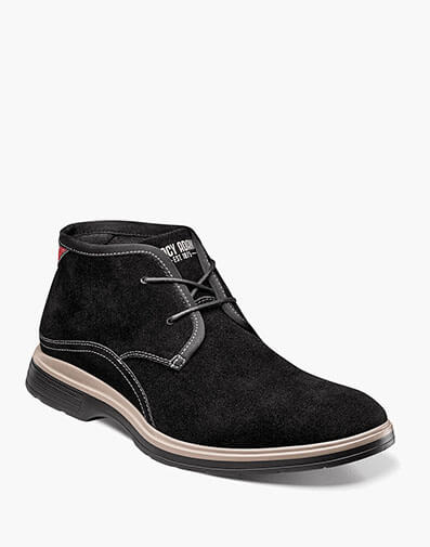 Tilden Plain Toe Chukka Boot in Black Suede for $$79.90
