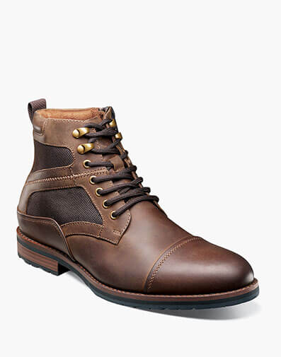 Osiris Cap Toe Lace Up Boot in Chocolate for $$49.90
