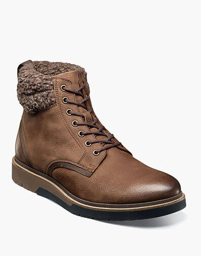Enfield Plain Toe Lace Up Boot