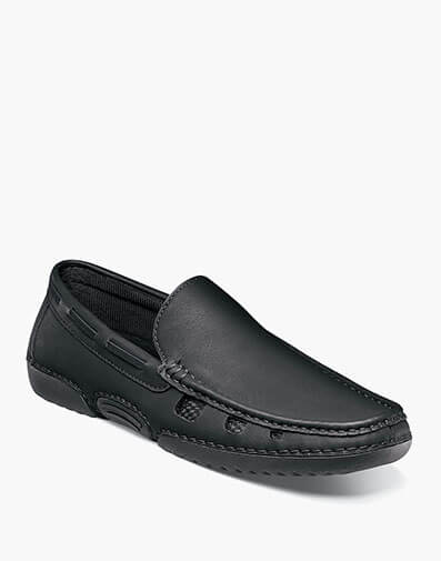 Delray Moc Toe Slip On in Black for $80.00