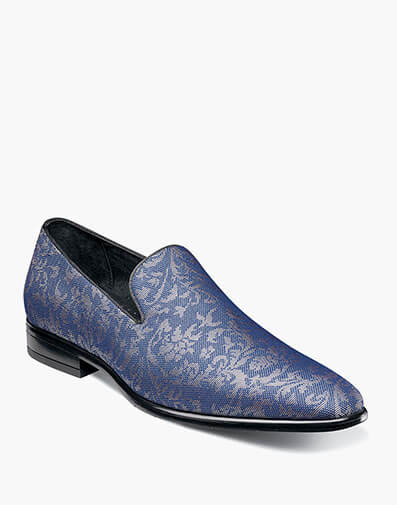 Savino Plain Toe Slip On in Blue Multi for $$59.90