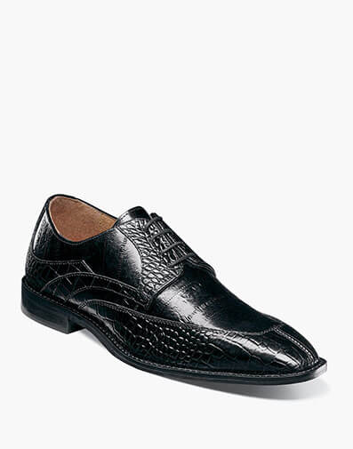 Trubiano Moc Toe Oxford in Black for $$105.00