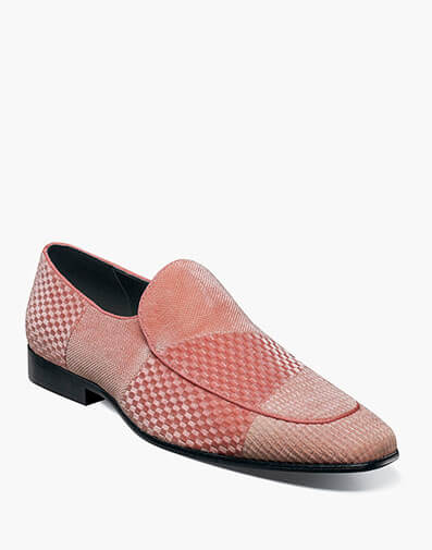 Shapshaw Velour Moc Toe Slip On in Blush Pink for $$80.00