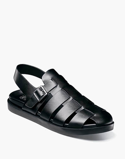 Montego Slingback Buckle Sandal in Black for $$65.00