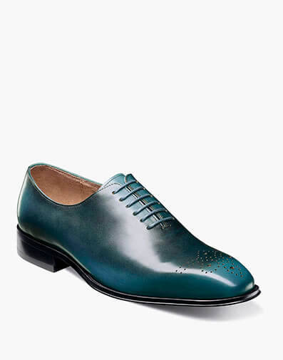Hallquist Plain Toe Oxford Turquoise