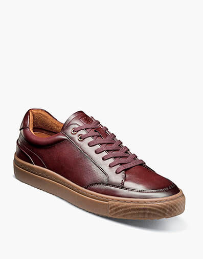 Dorian Lace To Toe Sneaker in Bordeaux for $$100.00