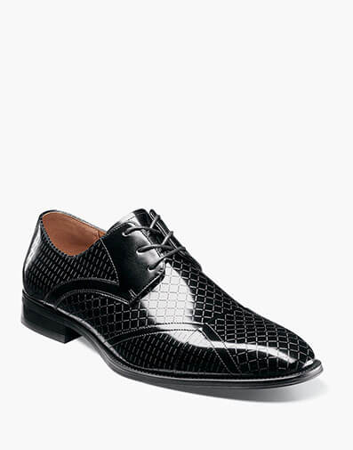Hobson Cap Toe Oxford in Black for $$150.00