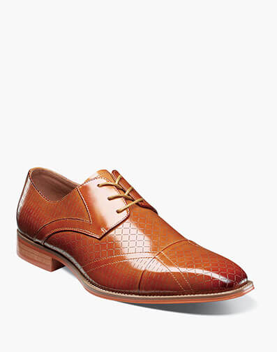 Hobson Cap Toe Oxford in Tan for $$150.00