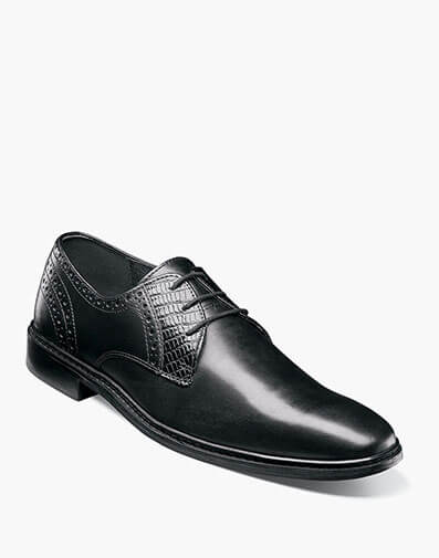 Giorgetti Plain Toe Oxford in Black for $$120.00