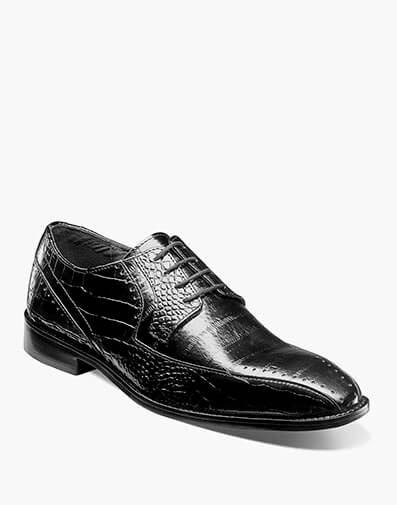 Talamanco Bike Toe Oxford in Black for $$115.00