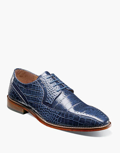 Talamanco Bike Toe Oxford in Blue for $$115.00