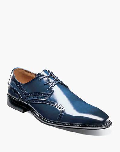 Alexander Plain Toe Oxford in Cobalt for $$150.00