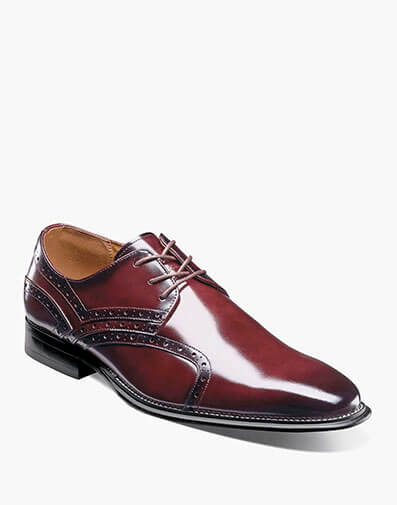 Alexander Plain Toe Oxford in Burgundy for $$150.00