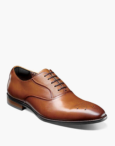 Langford Plain Toe Oxford in Cognac for $$140.00