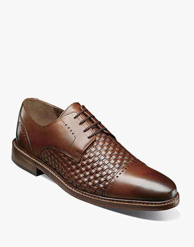 Franchetti Cap Toe Oxford in Cognac for $$120.00