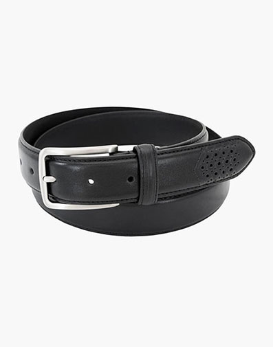 Giovante Wingtip Belt in Black for $45.00
