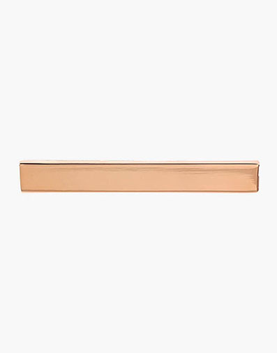 Venice Rose Gold Tie Bar in Rose Gold for $25.00