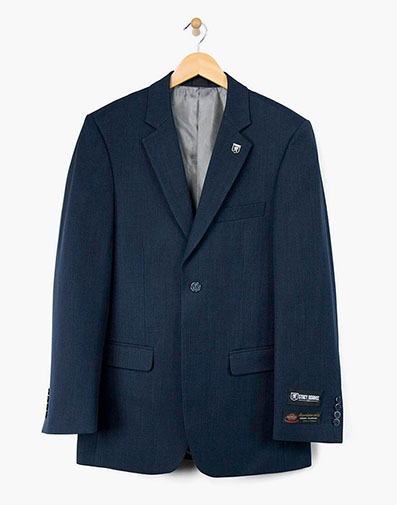 Suny 3 Piece Vested Suit in Navy for $249.00