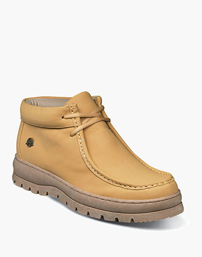 Wally Moc Toe Lace Up Boot in Wheat for $80.00