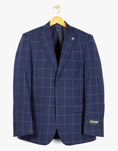 Rodney 3 Piece Vested Suit in Navy for $149.90