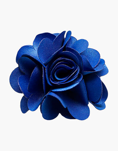 Taylor Floral Lapel Pin in Blue for $$14.00