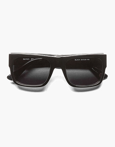 Stewart UV Sunglasses in Black for $80.00