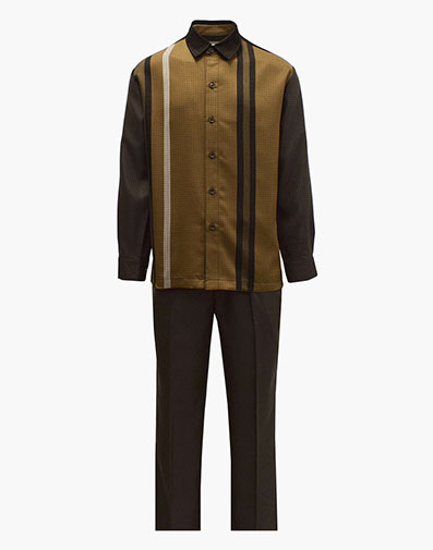 Grayson Pant Set in Brown for $$149.00