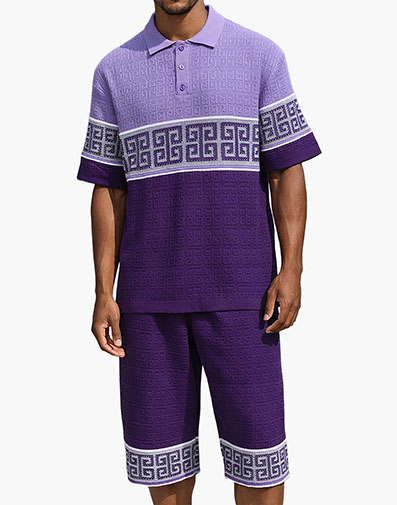 Amir Short Set in Purple for $$149.00