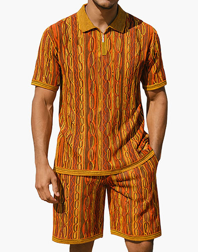 Kayden Short Set in Brown for $$149.00