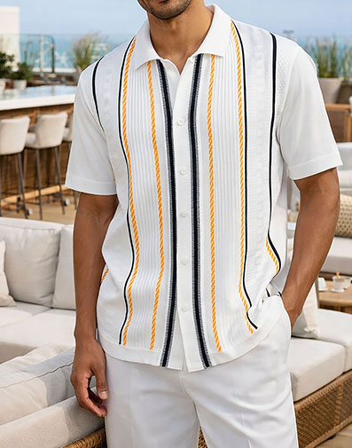 Walker Button Down Shirt in White for $$59.00