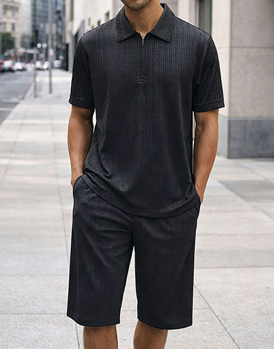 Kace Short Set in Black for $$99.00