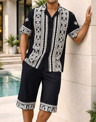 Martin Short Set in Black for $$129.00