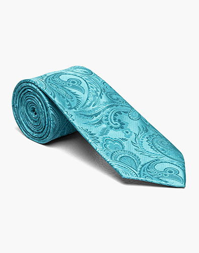 Lucas Tie And Hanky Set in Teal for $$24.00