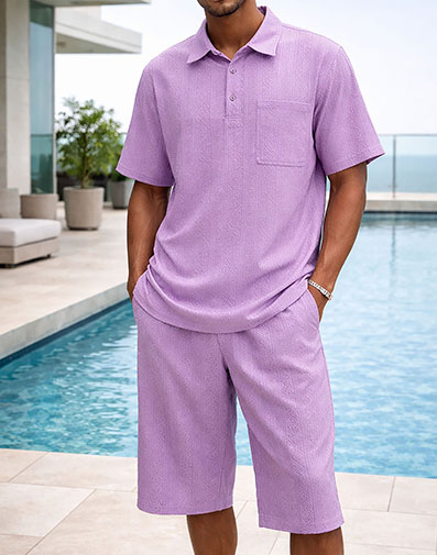 Baker Short Set in Lavender for $$99.00